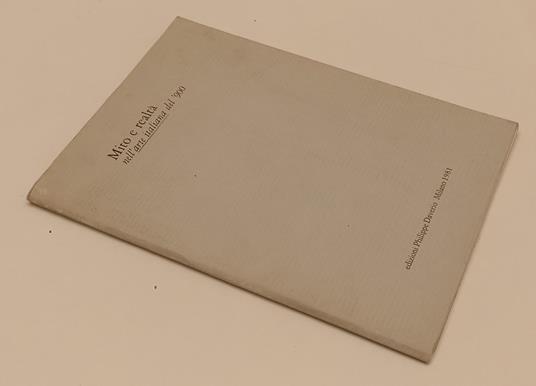 Mito E Realtà Nell'arte Italiana Del '900- Philippe Daverio- 1981- S-Xfs173 - copertina