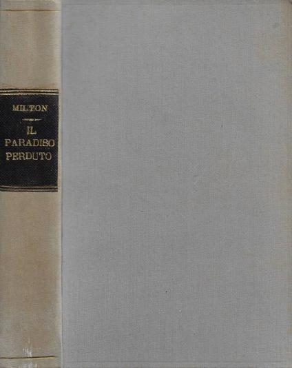 Le Paradis Perdu - John Milton - copertina