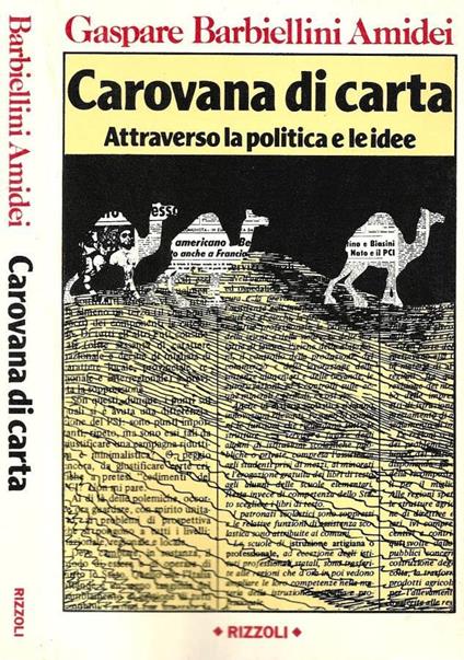 Carovana di carta - Gaspare Barbiellini Amidei - copertina