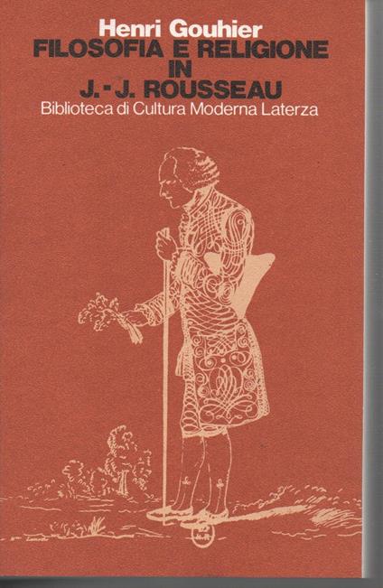 Filosofia E Religione In J. J. Rousseau - copertina