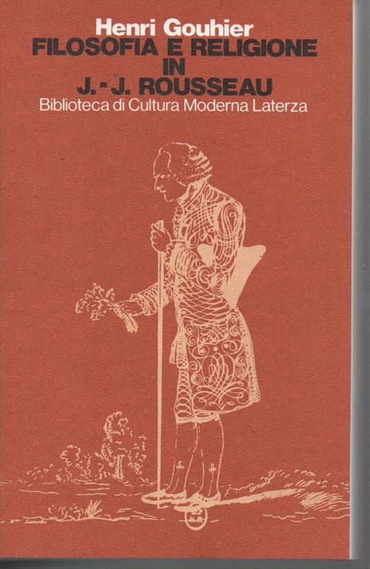 Filosofia E Religione In J. J. Rousseau - copertina