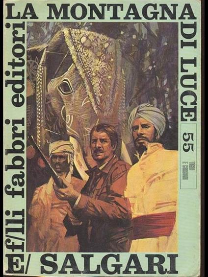 Montagna Di Luce - Emilio Salgari - copertina