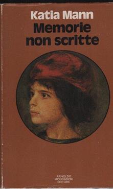 Memorie Non Scritte - copertina
