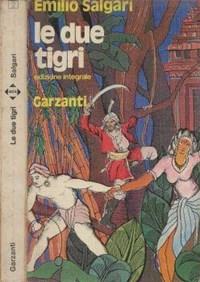 Due Tigri - Emilio Salgari - copertina