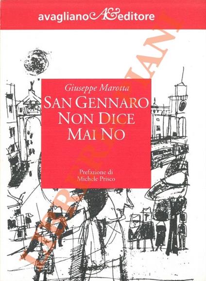San Gennaro non dice mai no. - Giuseppe Marotta - copertina