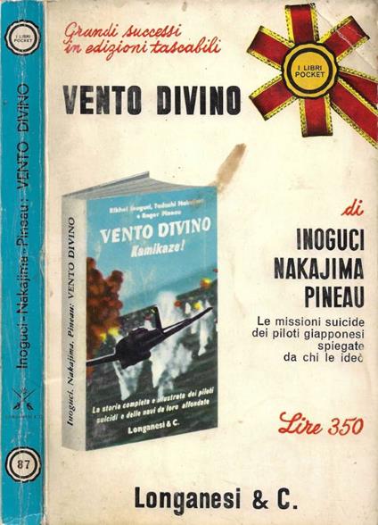 Vento Divino. Kamikaze! - Rikihei Inoguchi - copertina