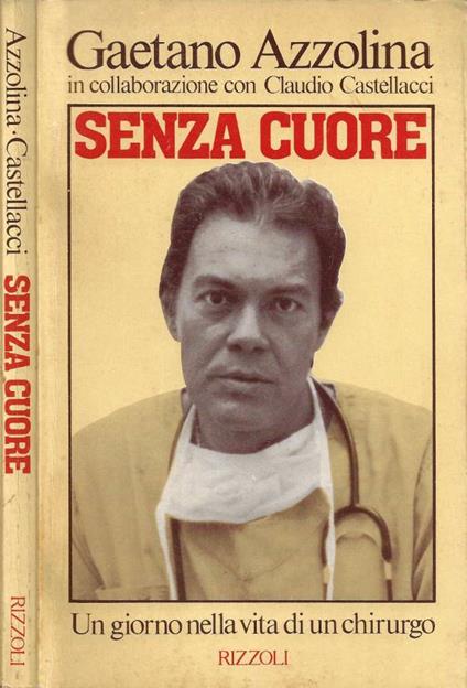 Senza cuore - Gaetano Azzolina - copertina