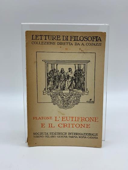 L' Eutifrone e il Critone - Platone - copertina