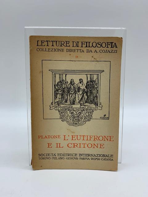 L' Eutifrone e il Critone - Platone - copertina