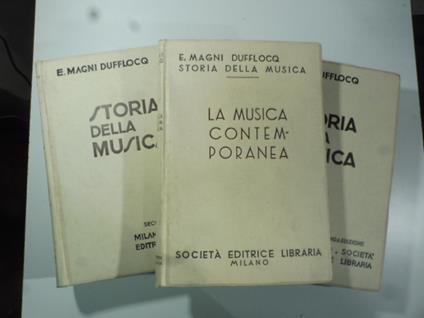 Storia della musica. Voll. 1-2 La musica contemporanea - copertina