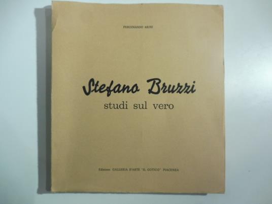 Stefano Bruzzi. Studi sul vero - Ferdinando Arisi - copertina