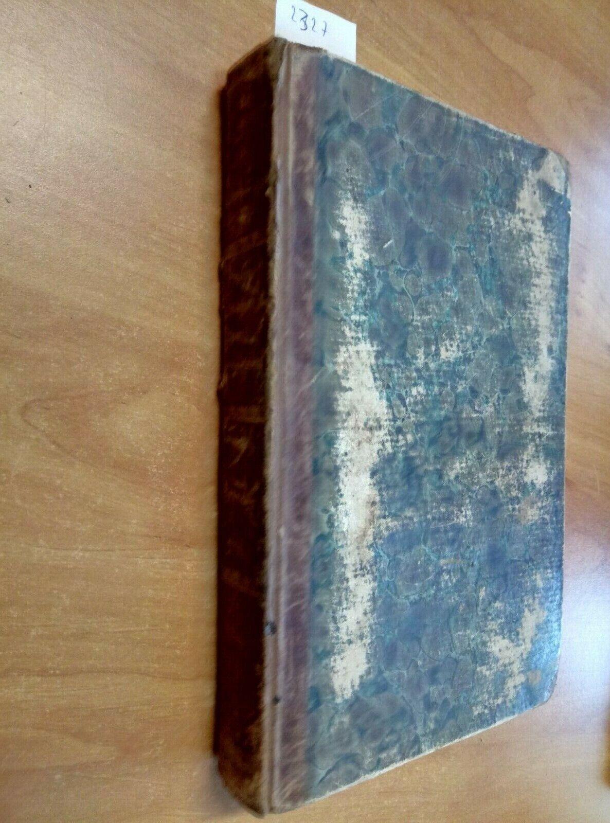 Il Libro Dell'Adolescenza Compilato Da Achille Mauri 1843 Milano