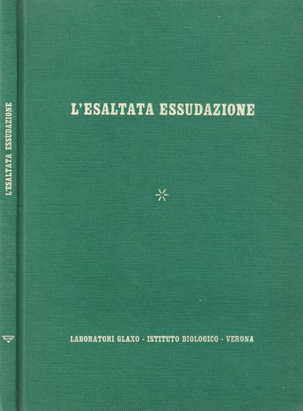 L' esaltata essudazione - copertina