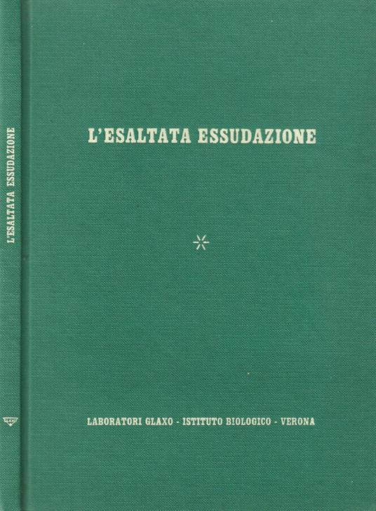 L' esaltata essudazione - copertina
