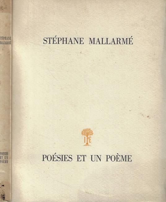 Poésies et un poème - copertina