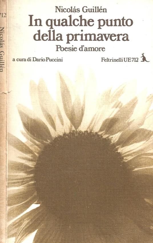 In qualche punto della primavera ( poesie d'amore ) - Nicolas Guillen - copertina