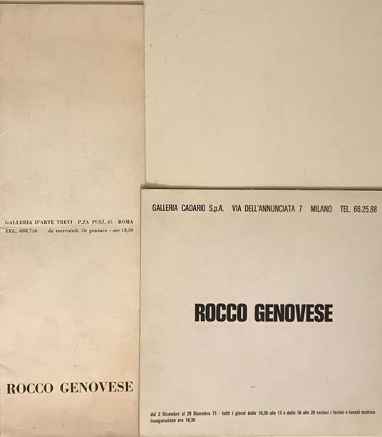 Rocco Genovese - Rocco Genovese - copertina