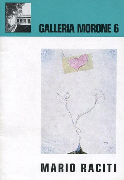 Mario Raciti. Brochure di mostra, Milano, 1968 - Mario Raciti - copertina