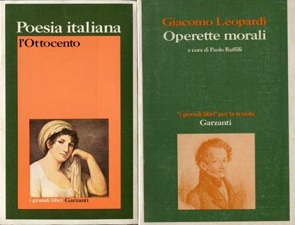 Poesia italiana dell'Ottocento - Maurizio Cucchi - copertina