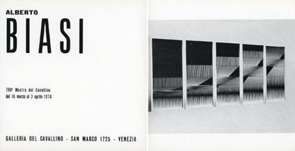 Alberto Biasi - Alberto Biasi - copertina