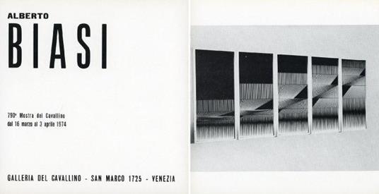 Alberto Biasi - Alberto Biasi - copertina