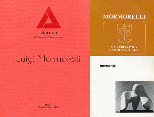Luigi Mormorelli. Diarcon 1975 - Luigi Mormorelli - copertina