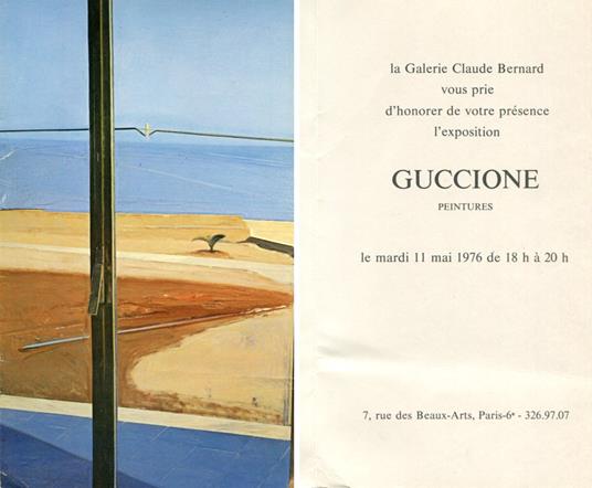 Guccione. Peintures - Piero Guccione - copertina