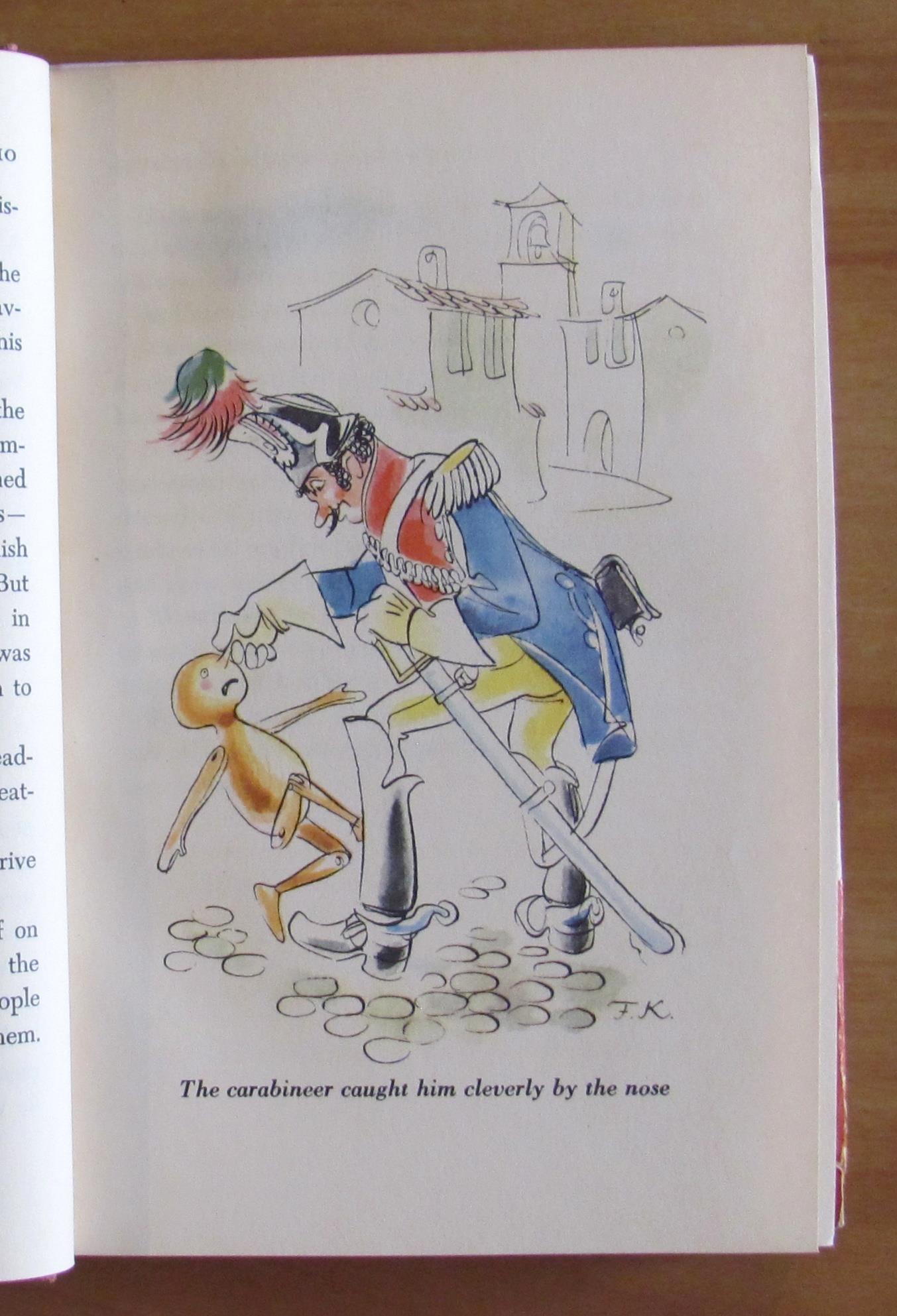 THE ADVENTURES OF PINOCCHIO, 1946 - ill. KREDEL