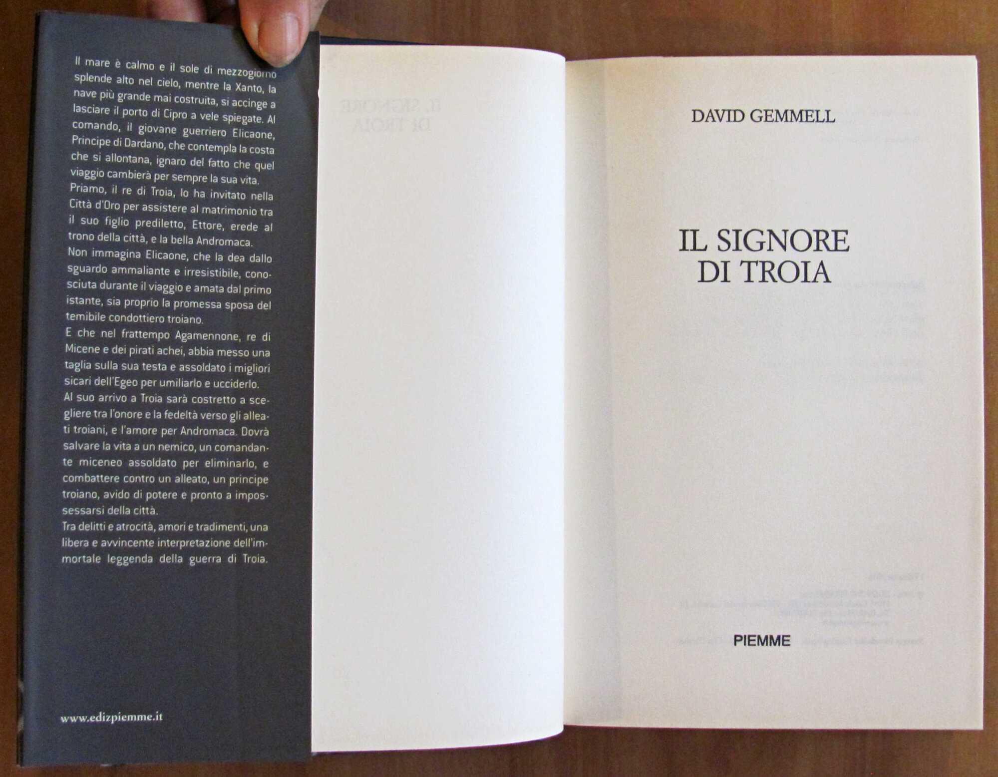 Il SIGNORE DI TROIA, I ed. 2006