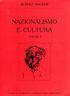 Nazionalismo e cultura. Vol II - Rudolf Rocker - copertina