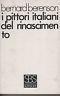 I Pittori Italiani Del Rinascimento - Bernard Berenson - copertina