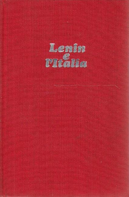 Lenin e l'Italia - copertina