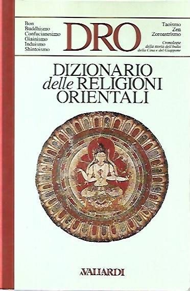 Dizionario delle religioni orientali - copertina