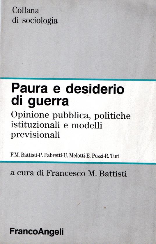 Autografato! Paura e desiderio di guerra - copertina