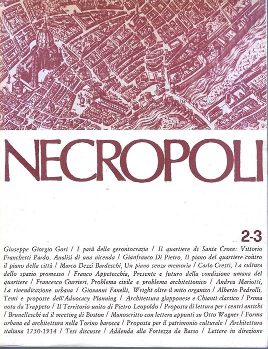 I parà della gerontocrazia. Rivista "Necropoli", n.2-3 - copertina