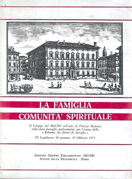 La famiglia comunità spirituale - copertina