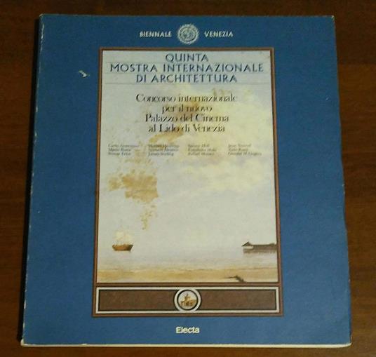 Quinta mostra internazionale di architettura - copertina