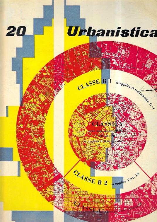 Urbanistica 20 (Rivista trimestrale dell'Istituto Nazionale di Urbanistica, n. 20/1956) - copertina