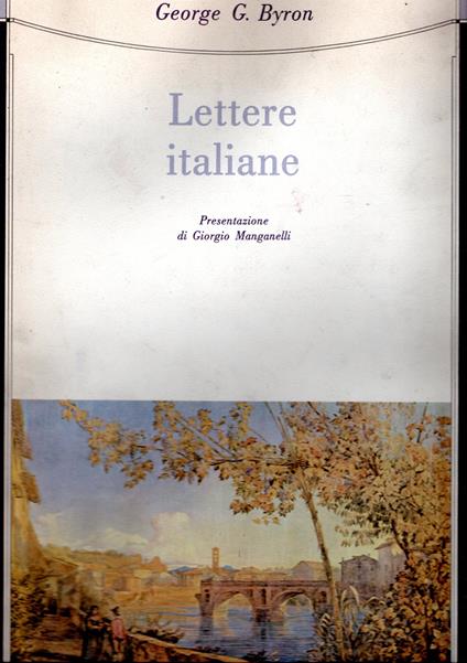 Lettere italiane - George G. Byron - copertina