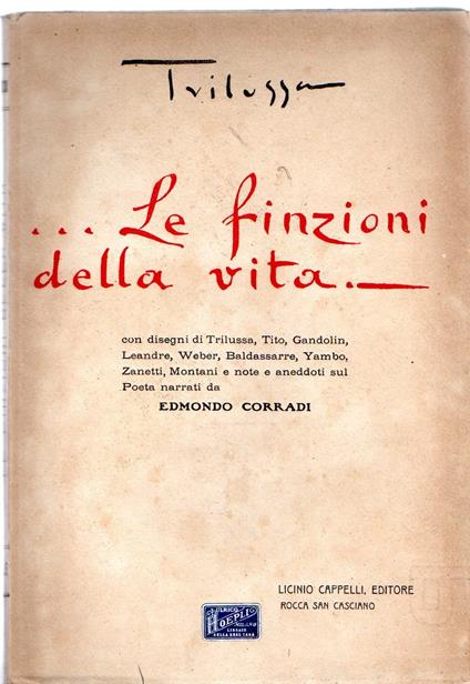Le finzioni della vita - Trilussa - copertina