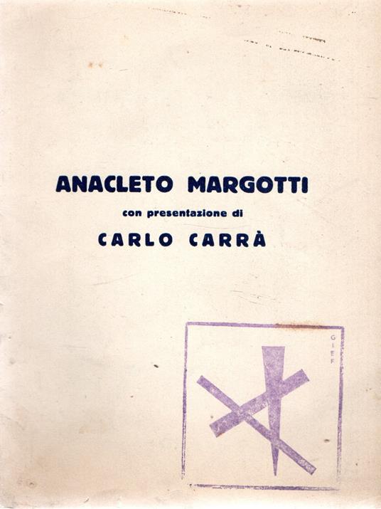 Mostra personale del pittore romagnolo A. Margotti - copertina