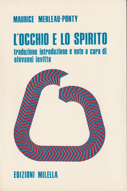 L' occhio e lo spirito - Maurice Merleau-Ponty - copertina