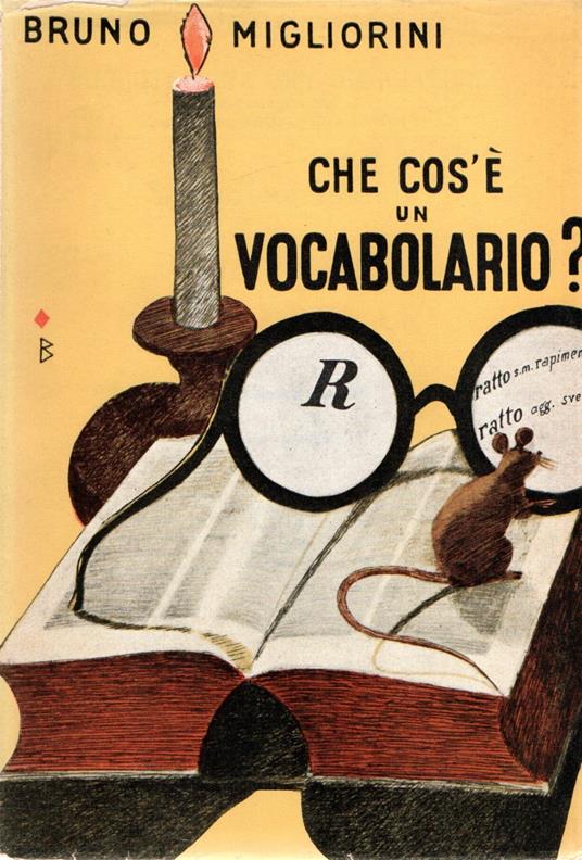 Che cos'è un vocabolario? - Bruno Migliorini - copertina