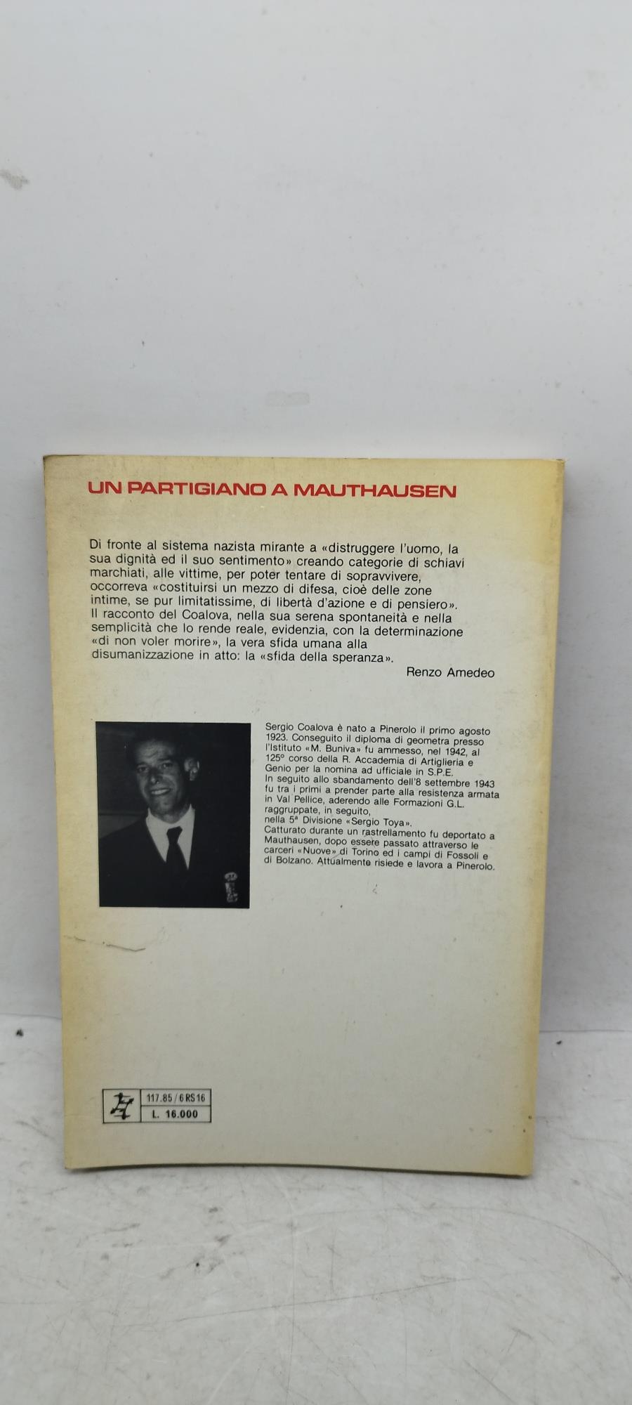 un partigiano a mauthausen la sfida della speraza
