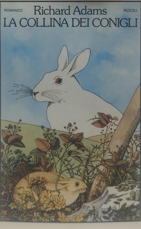 la collina dei conigli richard adams - Richard Adams - copertina