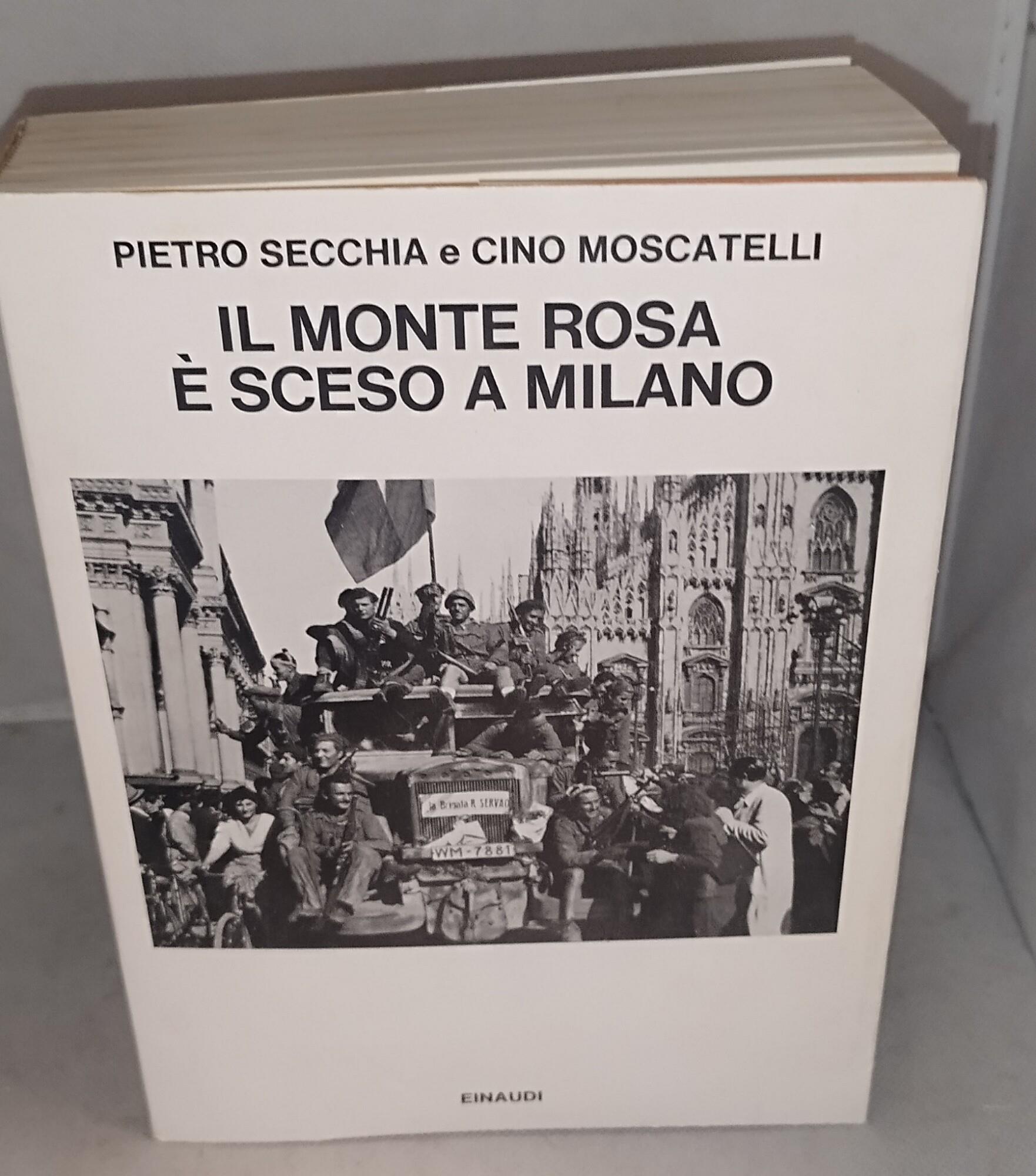 il monte rosa e sceso a milano