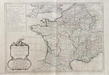 Lotto di 14 mappe: CARTE DU GOUVERNEMENT DE L'ISLE DE FRANCE - Paolo Santini - 2