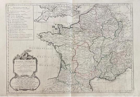 Lotto di 14 mappe: CARTE DU GOUVERNEMENT DE L'ISLE DE FRANCE - Paolo Santini - 2
