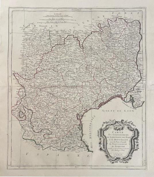 Lotto di 14 mappe: CARTE DU GOUVERNEMENT DE L'ISLE DE FRANCE - Paolo Santini - 4