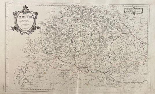Lotto di 2 mappe: ROYAUME DE HONGRIE DIVISEE DANS CES CERCLES, ET COMTES - Paolo Santini - copertina
